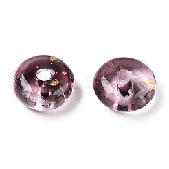 Гальванопокрытие прозрачные цвета радуги с блестками порошок стеклянные бусины SEED-T007-04A