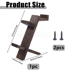 2-stufige Präsentationsständer aus Holz für Gamecontroller&nbsp;ODIS-WH0025-311