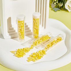 530шт 2 стеклянных бисера с 2 отверстиями SEED-NB0001-74