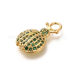 Латунные микро проложить кубического циркония подвески&nbsp;KK-M295-23G-02