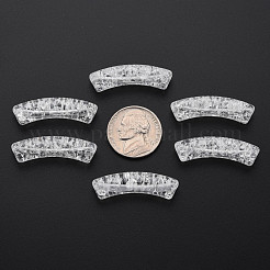 Прозрачных бусин акриловые треск&nbsp;CACR-S009-001A-NA