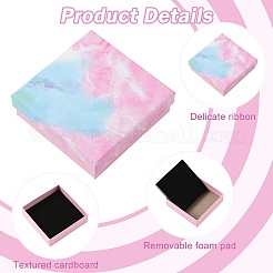 8 шт. 4 стили картонных коробок для колец&nbsp;CBOX-FS0001-05