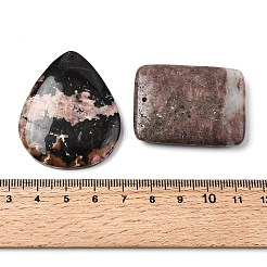 Природные подвески родонит&nbsp;G-B167-02