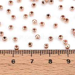 Пластиковые круглые бусины ccb&nbsp;ALUM-U001-07A-10