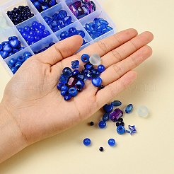 Kit per la creazione di gioielli con bracciale serie blu fai da te&nbsp;DIY-YW0002-66