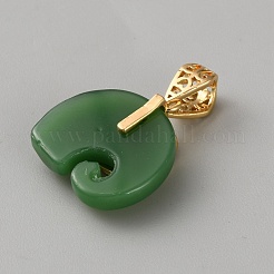 Стеклянные подвески&nbsp;GLAA-WH0039-63A