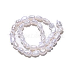 Нити из натурального культивированного пресноводного жемчуга PEAR-N014-04E-01