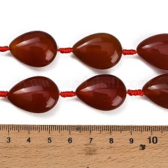 Gefärbte und erhitzte natürliche Karneolperlenstränge&nbsp;GG-CBAB9C6-I01-01