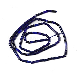 Нитки бусины из натурального ляписа-лазури&nbsp;LS-G-U013-A01-01