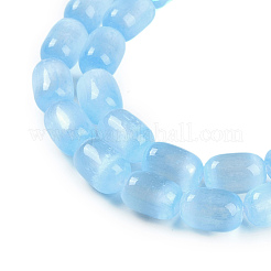 Brins de perles de sélénite naturelles&nbsp;G-F750-18