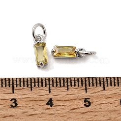 Латунь прокладывает кубические циркониевые прелести&nbsp;KK-F894-13P-06