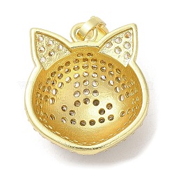 Латунь с подвесками из фианита&nbsp;KK-K340-02G