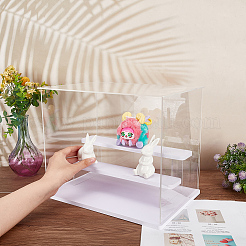 Прозрачная пластиковая витрина для минифигурок&nbsp;ODIS-WH0025-142B