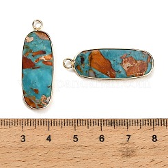 Pendenti in diaspro imperiale sintetico tinto&nbsp;GG-CBAA20A-05G-06