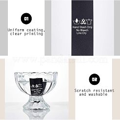 Вшитая этикеточная лента из полиэстера&nbsp;OCOR-WH0033-20A