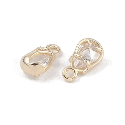 Латунь со стеклянными подвесками&nbsp;KK-K351-34G