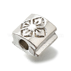 Квадратные латунные бусины&nbsp;KK-D295-19P