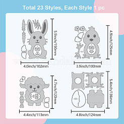 Трафареты для резки штампов из углеродистой стали DIY-WH0309-1656