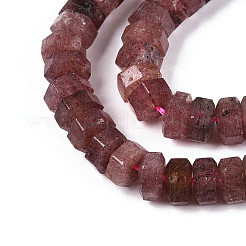 Природного кварца клубники нитей бисера&nbsp;G-N357-14A-11