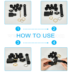 Пластиковый стандартный измерительный комплект для кольцевого калибратора TOOL-WH0140-04