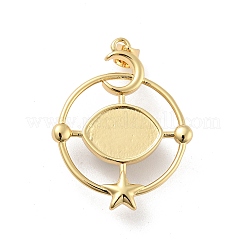 Подвески из непрозрачной смолы&nbsp;KK-G419-09G-04