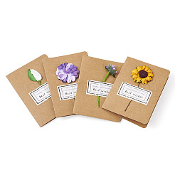 32 Stück 4 Farben Papierkarten&nbsp;DIY-KS0001-15