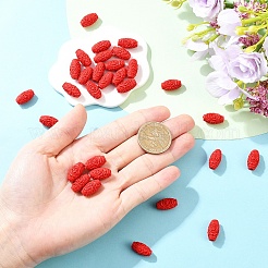 30 шт. резные бусины из киновари&nbsp;CARL-YW0001-01