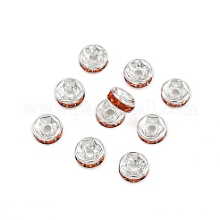 Латунь марки А горный хрусталь Spacer бисер&nbsp;RB-A014-Z6mm-20S