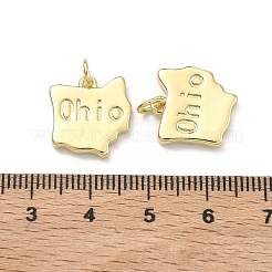 Pendentifs en laiton&nbsp;KK-D229-22H-G