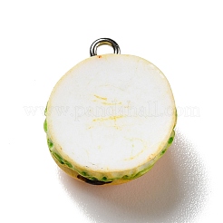 Подвески из непрозрачной смолы RESI-D055-121P