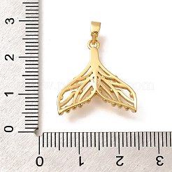 Подвески из латуни с микропаве из циркония KK-R212-09G