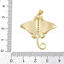 Латунные микро проложить кубического циркония подвески&nbsp;KK-A269-06G