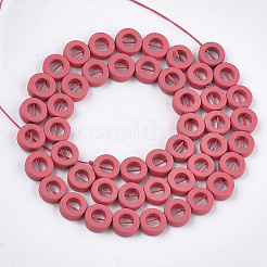 Окрашенного распылением немагнитных синтетических нитей гематита бусы&nbsp;G-T116-20A-12