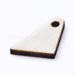 Anhänger aus Naturholz&nbsp;WOOD-WH0100-35A
