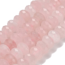 Природного розового кварца нитей бисера&nbsp;G-C259-A05-8x12mm