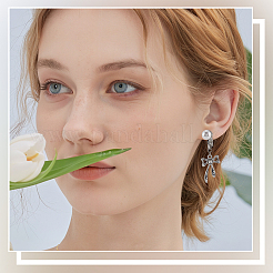 18 Stück 3 Farben Messing Clip-On Ohrring Zubehörse&nbsp;KK-SC0006-61A