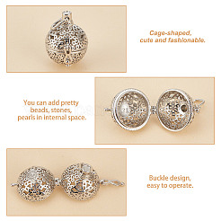 10 шт. 5 стиля подвески из латуни с покрытием на стойке&nbsp;KK-FI0001-10