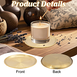 201 Edelstahl-Schmuckplatten&nbsp;LS-ODIS-WH0099-70