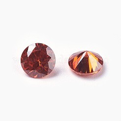 Cabochons en zircone cubique à dos pointu&nbsp;ZIRC-WH0001-B08