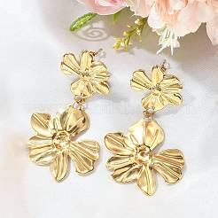 Серьги-гвоздики из нержавеющей стали 304&nbsp;EJEW-D310-01G