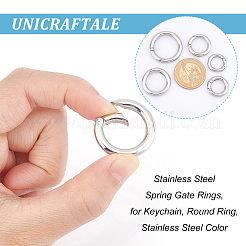 5 Stück 5 Stile 304 Edelstahl Federtorringe&nbsp;STAS-UN0040-95