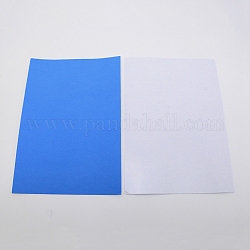 Schwamm eva blatt schaum papiersätze, mit kleber zurück, Anti-Rutsch, Rechteck, Verdeck blau, 30x21x0.1 cm