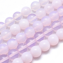Opalite Perlen Stränge, Runde, 9.5~10 mm, Bohrung: 1 mm, ca. 40 Stk. / Strang, 15.16 Zoll (38.5 cm)