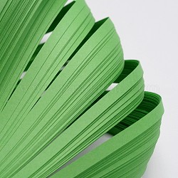 Quilling Papierstreifen, lime green, 530x5 mm, über 120strips / bag