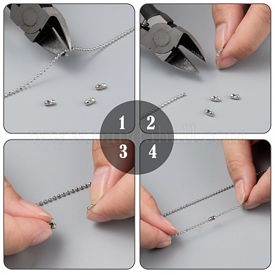 Латунные шаровые цепи CHC013Y-NFK-1