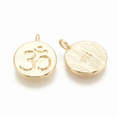 Латунь подвески&nbsp;KK-T020-108G-1