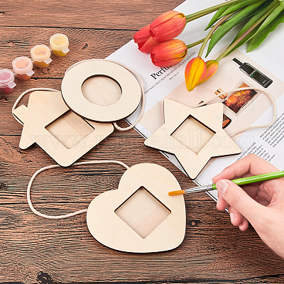 Shop GORGECRAFT 8 Pcs Wooden Heart Shapes for Jewelry Making - PandaHall  Selected