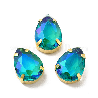 Эффект лунного света слеза пришить на горный хрусталь GLAA-P055-03A-G05-1