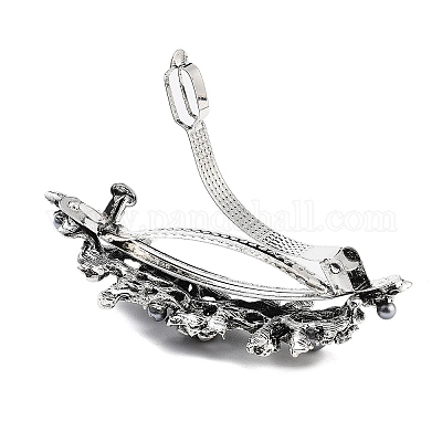 Цветочные сплав горный хрусталь заколки&nbsp;LS-PHAR-S604-01AS-04-1