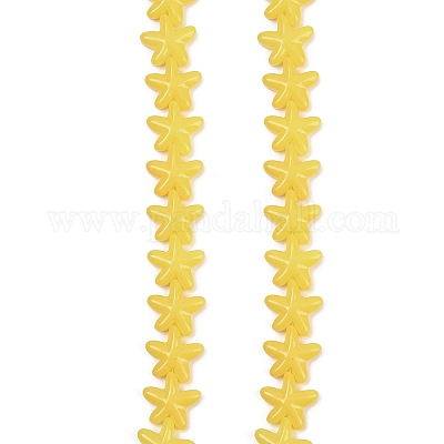 Выпечка окрашенные стеклянные бусины LAMP-C021-01J-1